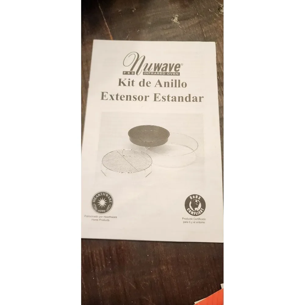NuWave Pro White Base Liner Drip Pan Wire Extender Replacement Parts 20301-20304
